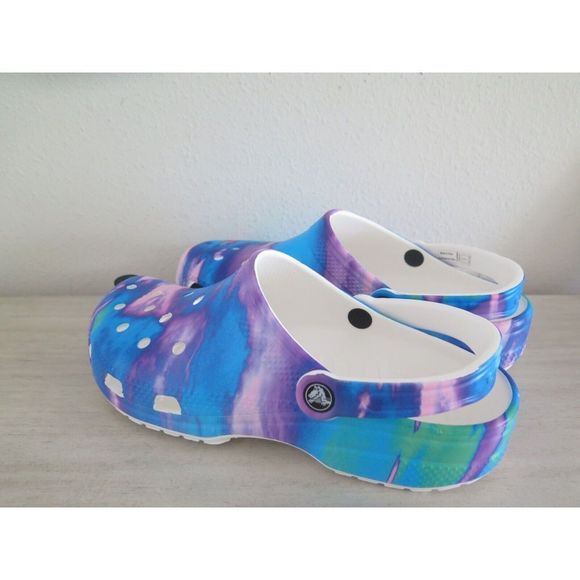 Crocs 206868-90H Men's Sz 8 Women's 10 Classic Out Of This World Slip-On Clogs - Picture 9 of 12